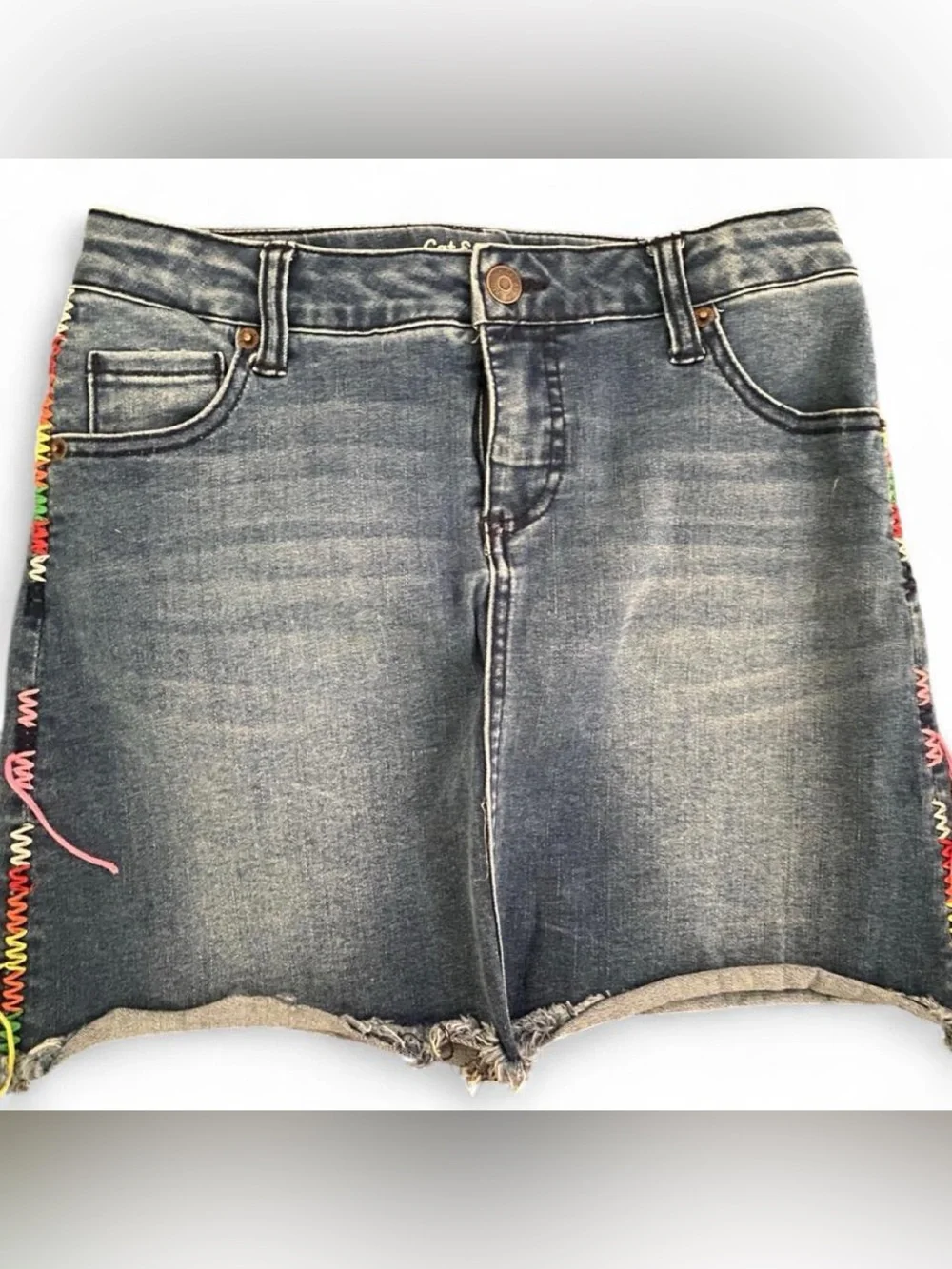 Jean skirt - Picture 1 of 4